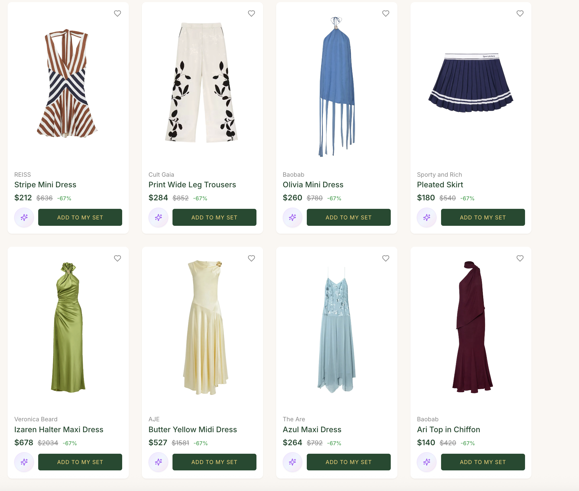 Catalog preview, women's pieces